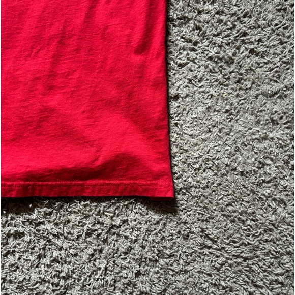 Red polo crew neck t shirt - Picture 11 of 13